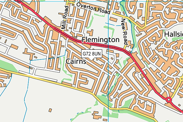 G72 8UN map - OS VectorMap District (Ordnance Survey) G72 8UN map - OS VectorMap District (Ordnance Survey)