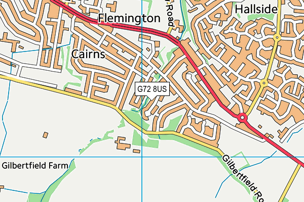 G72 8US map - OS VectorMap District (Ordnance Survey) G72 8US map - OS VectorMap District (Ordnance Survey)