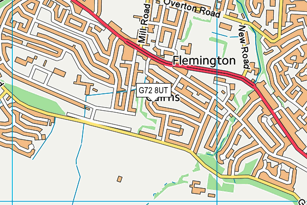 G72 8UT map - OS VectorMap District (Ordnance Survey) G72 8UT map - OS VectorMap District (Ordnance Survey)