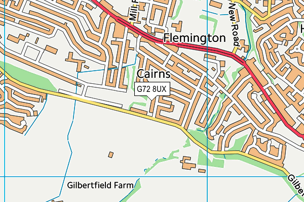G72 8UX map - OS VectorMap District (Ordnance Survey) G72 8UX map - OS VectorMap District (Ordnance Survey)