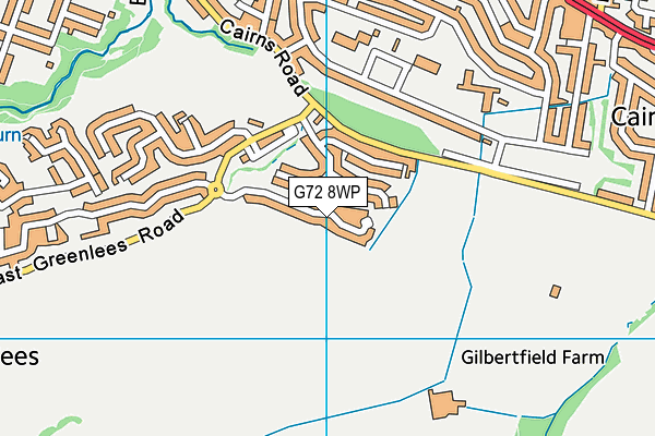 G72 8WP map - OS VectorMap District (Ordnance Survey) G72 8WP map - OS VectorMap District (Ordnance Survey)