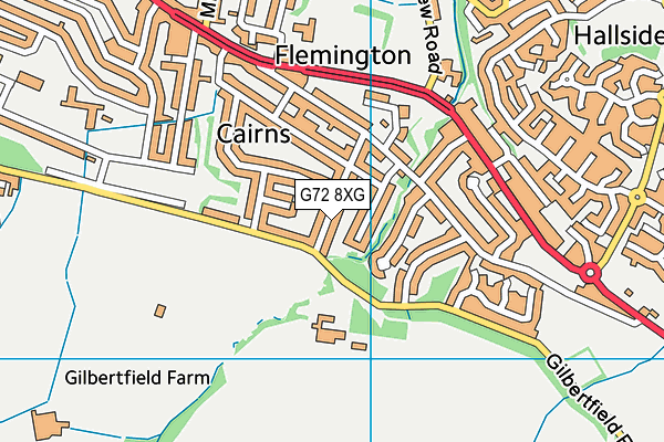 G72 8XG map - OS VectorMap District (Ordnance Survey) G72 8XG map - OS VectorMap District (Ordnance Survey)
