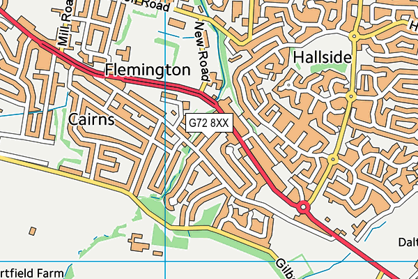 G72 8XX map - OS VectorMap District (Ordnance Survey) G72 8XX map - OS VectorMap District (Ordnance Survey)