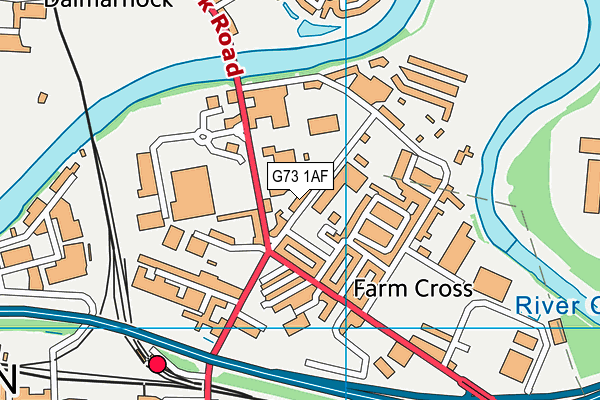 G73 1AF map - OS VectorMap District (Ordnance Survey) G73 1AF map - OS VectorMap District (Ordnance Survey)