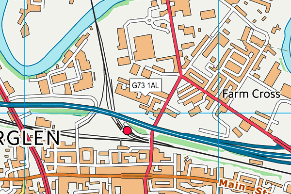 G73 1AL map - OS VectorMap District (Ordnance Survey) G73 1AL map - OS VectorMap District (Ordnance Survey)