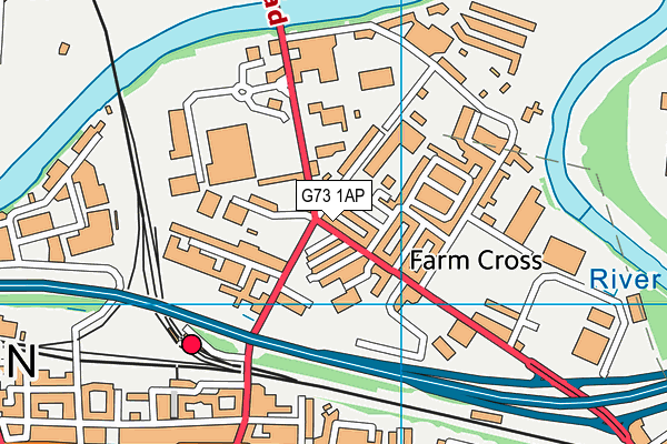 G73 1AP map - OS VectorMap District (Ordnance Survey) G73 1AP map - OS VectorMap District (Ordnance Survey)