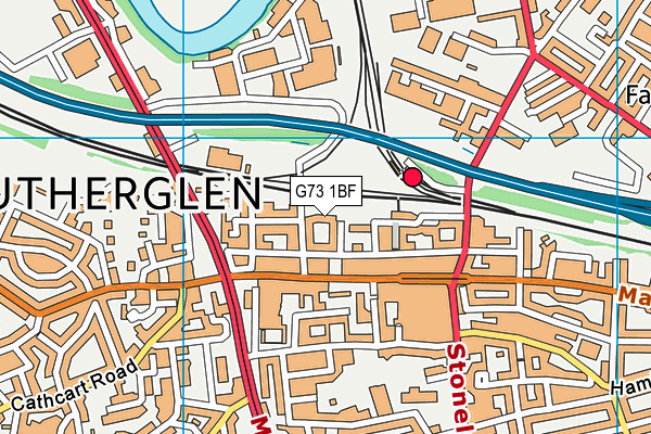 G73 1BF map - OS VectorMap District (Ordnance Survey) G73 1BF map - OS VectorMap District (Ordnance Survey)