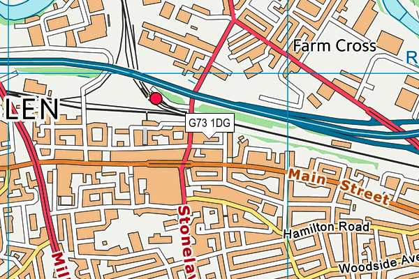 G73 1DG map - OS VectorMap District (Ordnance Survey) G73 1DG map - OS VectorMap District (Ordnance Survey)