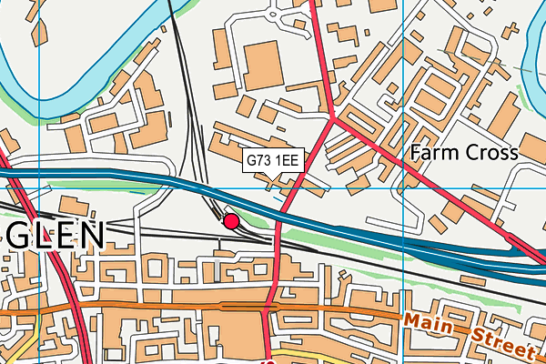 G73 1EE map - OS VectorMap District (Ordnance Survey) G73 1EE map - OS VectorMap District (Ordnance Survey)