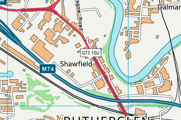 G73 1SU map - OS VectorMap District (Ordnance Survey) G73 1SU map - OS VectorMap District (Ordnance Survey)