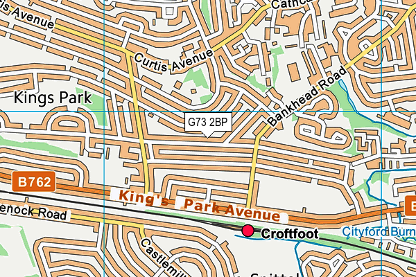 G73 2BP map - OS VectorMap District (Ordnance Survey) G73 2BP map - OS VectorMap District (Ordnance Survey)