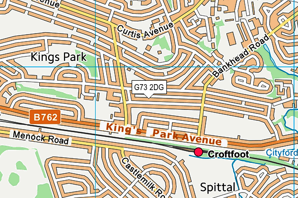 G73 2DG map - OS VectorMap District (Ordnance Survey) G73 2DG map - OS VectorMap District (Ordnance Survey)
