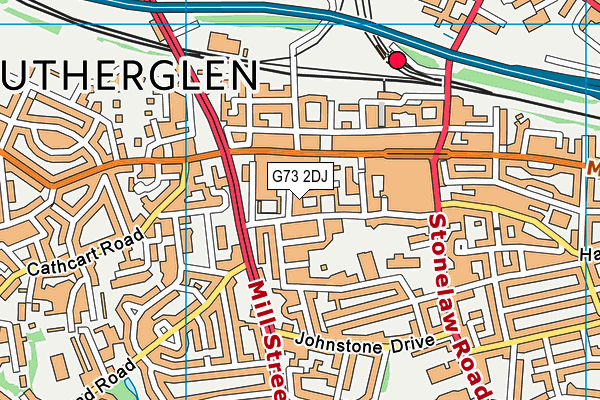 G73 2DJ map - OS VectorMap District (Ordnance Survey) G73 2DJ map - OS VectorMap District (Ordnance Survey)