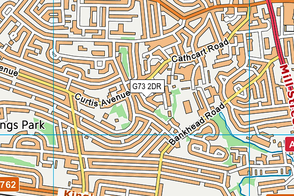 G73 2DR map - OS VectorMap District (Ordnance Survey) G73 2DR map - OS VectorMap District (Ordnance Survey)