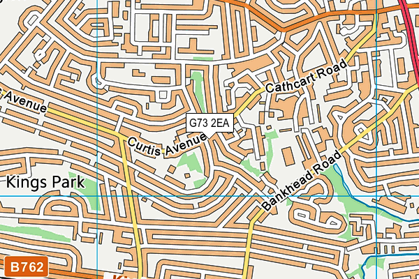 G73 2EA map - OS VectorMap District (Ordnance Survey) G73 2EA map - OS VectorMap District (Ordnance Survey)