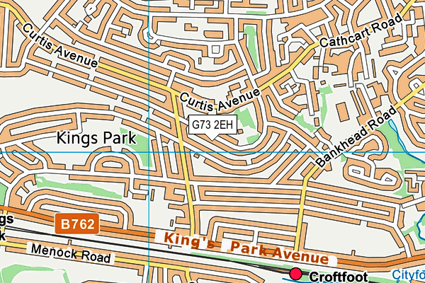 G73 2EH map - OS VectorMap District (Ordnance Survey) G73 2EH map - OS VectorMap District (Ordnance Survey)