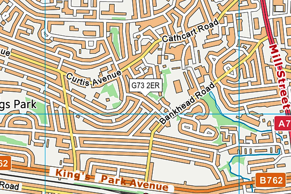 G73 2ER map - OS VectorMap District (Ordnance Survey) G73 2ER map - OS VectorMap District (Ordnance Survey)