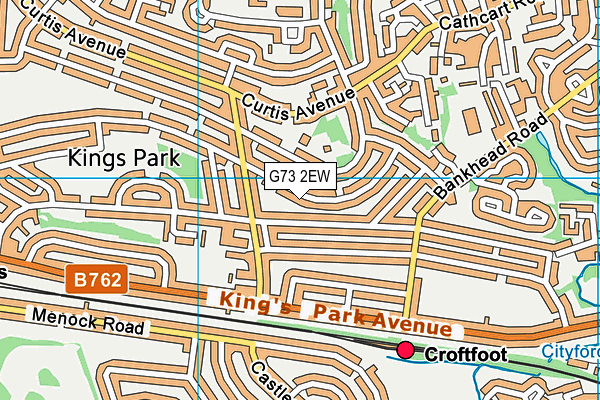 G73 2EW map - OS VectorMap District (Ordnance Survey) G73 2EW map - OS VectorMap District (Ordnance Survey)