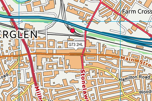 G73 2HL map - OS VectorMap District (Ordnance Survey) G73 2HL map - OS VectorMap District (Ordnance Survey)