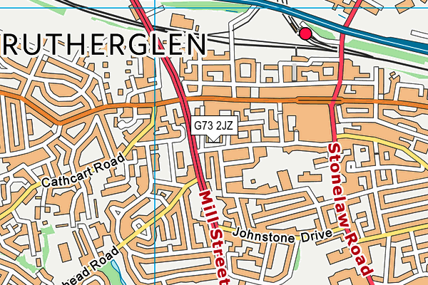 G73 2JZ map - OS VectorMap District (Ordnance Survey) G73 2JZ map - OS VectorMap District (Ordnance Survey)