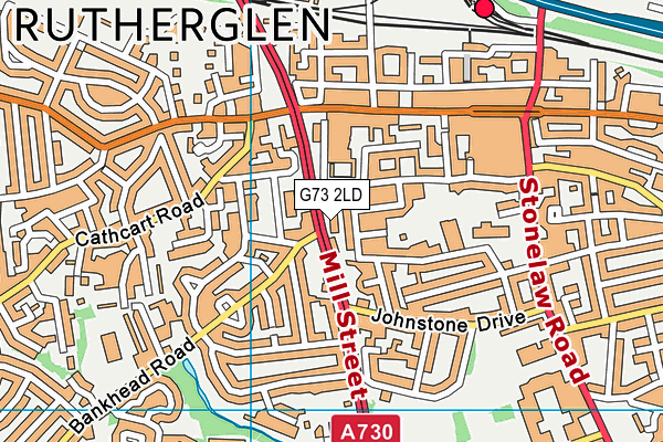 G73 2LD map - OS VectorMap District (Ordnance Survey) G73 2LD map - OS VectorMap District (Ordnance Survey)