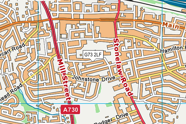 G73 2LF map - OS VectorMap District (Ordnance Survey) G73 2LF map - OS VectorMap District (Ordnance Survey)