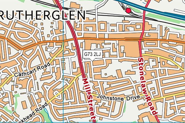 G73 2LJ map - OS VectorMap District (Ordnance Survey) G73 2LJ map - OS VectorMap District (Ordnance Survey)
