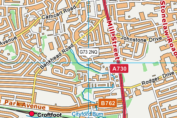 G73 2NQ map - OS VectorMap District (Ordnance Survey) G73 2NQ map - OS VectorMap District (Ordnance Survey)