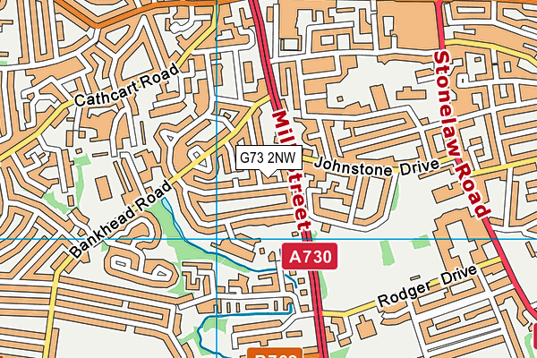 G73 2NW map - OS VectorMap District (Ordnance Survey) G73 2NW map - OS VectorMap District (Ordnance Survey)