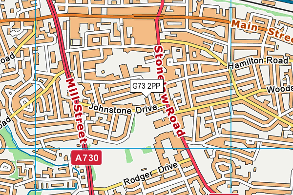G73 2PP map - OS VectorMap District (Ordnance Survey) G73 2PP map - OS VectorMap District (Ordnance Survey)
