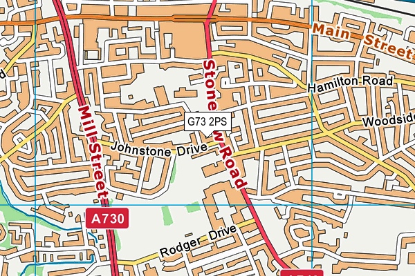 G73 2PS map - OS VectorMap District (Ordnance Survey) G73 2PS map - OS VectorMap District (Ordnance Survey)