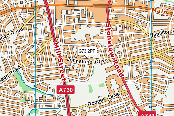 G73 2PT map - OS VectorMap District (Ordnance Survey) G73 2PT map - OS VectorMap District (Ordnance Survey)