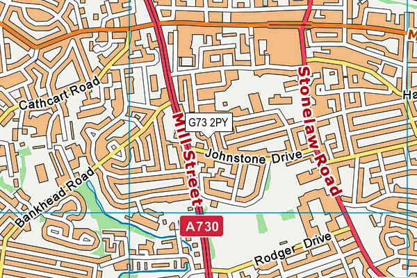 G73 2PY map - OS VectorMap District (Ordnance Survey) G73 2PY map - OS VectorMap District (Ordnance Survey)