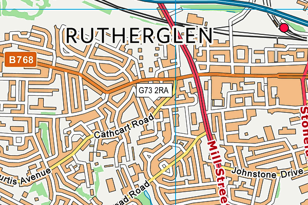 G73 2RA map - OS VectorMap District (Ordnance Survey) G73 2RA map - OS VectorMap District (Ordnance Survey)