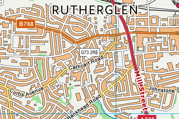 G73 2RE map - OS VectorMap District (Ordnance Survey) G73 2RE map - OS VectorMap District (Ordnance Survey)