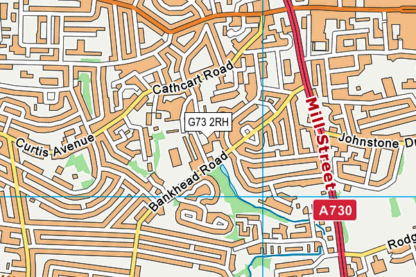 G73 2RH map - OS VectorMap District (Ordnance Survey) G73 2RH map - OS VectorMap District (Ordnance Survey)