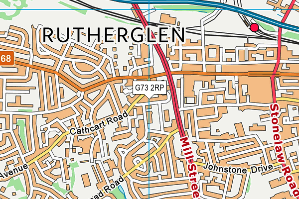 G73 2RP map - OS VectorMap District (Ordnance Survey) G73 2RP map - OS VectorMap District (Ordnance Survey)