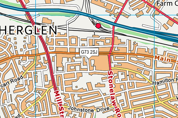 G73 2SJ map - OS VectorMap District (Ordnance Survey) G73 2SJ map - OS VectorMap District (Ordnance Survey)