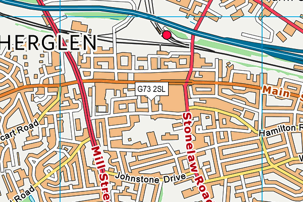 G73 2SL map - OS VectorMap District (Ordnance Survey) G73 2SL map - OS VectorMap District (Ordnance Survey)