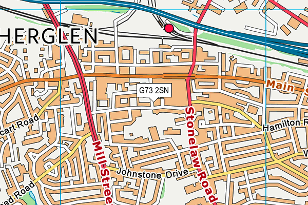 G73 2SN map - OS VectorMap District (Ordnance Survey) G73 2SN map - OS VectorMap District (Ordnance Survey)