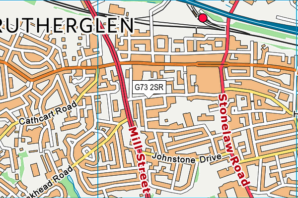 G73 2SR map - OS VectorMap District (Ordnance Survey) G73 2SR map - OS VectorMap District (Ordnance Survey)
