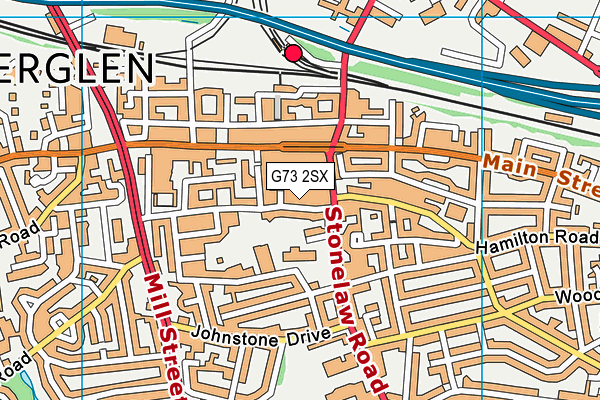 G73 2SX map - OS VectorMap District (Ordnance Survey) G73 2SX map - OS VectorMap District (Ordnance Survey)