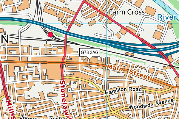G73 3AG map - OS VectorMap District (Ordnance Survey) G73 3AG map - OS VectorMap District (Ordnance Survey)