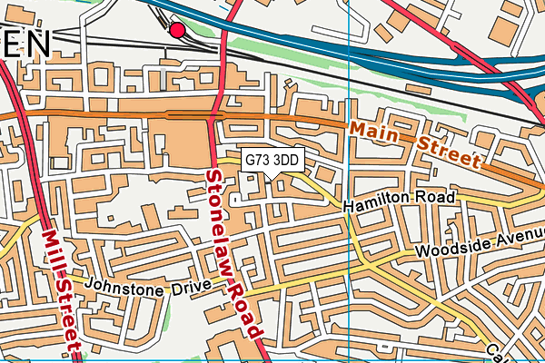 G73 3DD map - OS VectorMap District (Ordnance Survey) G73 3DD map - OS VectorMap District (Ordnance Survey)