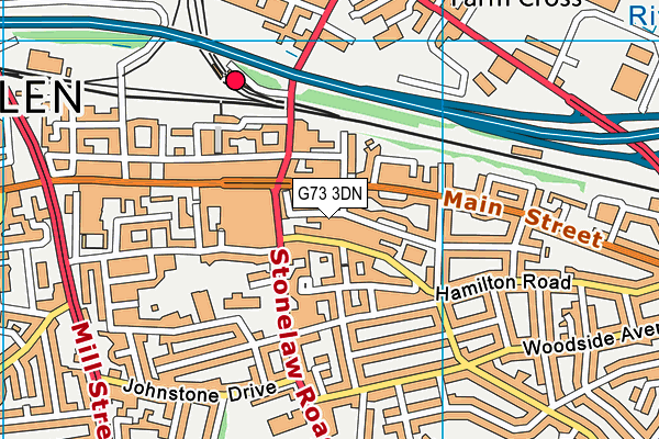 G73 3DN map - OS VectorMap District (Ordnance Survey) G73 3DN map - OS VectorMap District (Ordnance Survey)