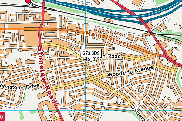 G73 3DS map - OS VectorMap District (Ordnance Survey) G73 3DS map - OS VectorMap District (Ordnance Survey)