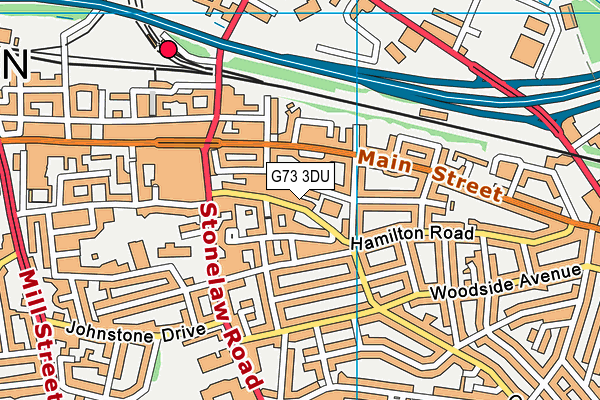 G73 3DU map - OS VectorMap District (Ordnance Survey) G73 3DU map - OS VectorMap District (Ordnance Survey)