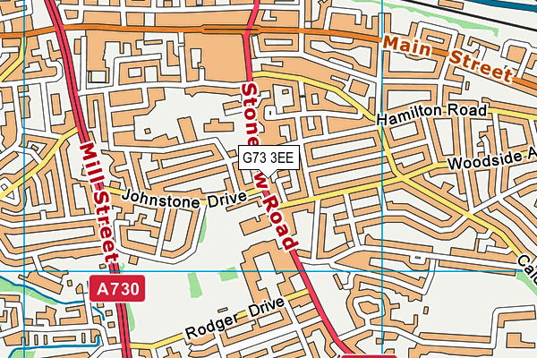 G73 3EE map - OS VectorMap District (Ordnance Survey) G73 3EE map - OS VectorMap District (Ordnance Survey)