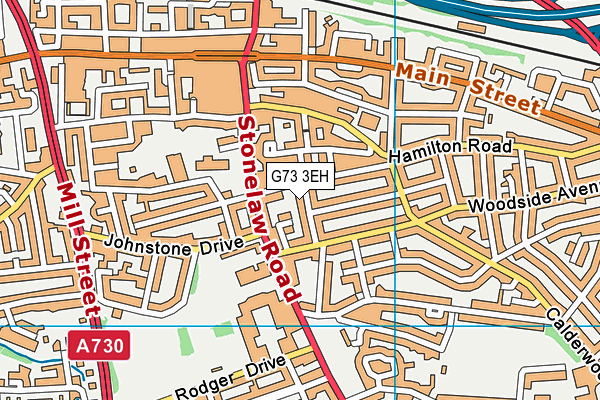 G73 3EH map - OS VectorMap District (Ordnance Survey) G73 3EH map - OS VectorMap District (Ordnance Survey)