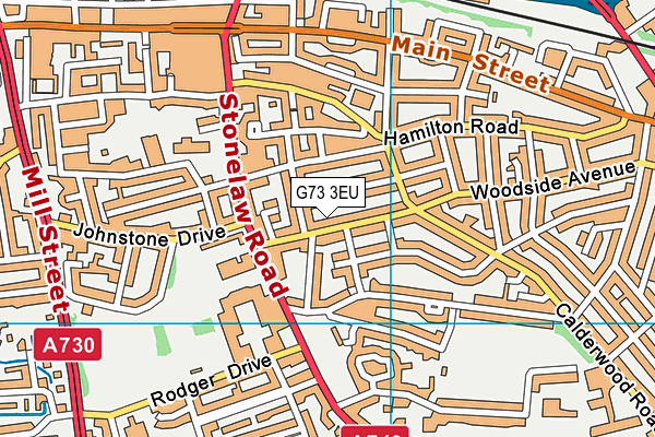 G73 3EU map - OS VectorMap District (Ordnance Survey) G73 3EU map - OS VectorMap District (Ordnance Survey)